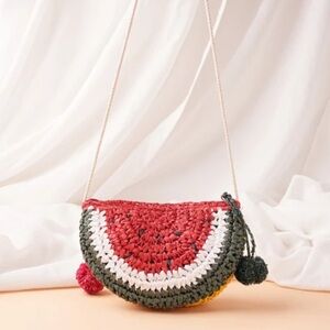 Watermelon crossbody purse for kids